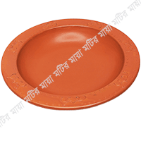 মাটির প্লেট ও জগ